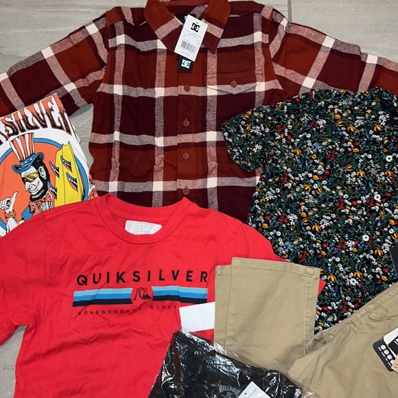 🔥 BOYS SKATER CLOTHING BUNDLE BOX LOT OF 6 NEW WITH TAGS 🔥 - Picture 4 of 5